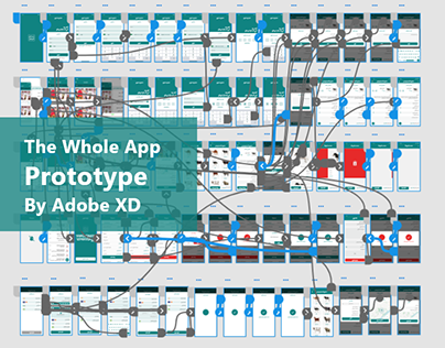 The Whole App Prototyping by Adobe XD