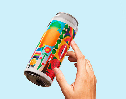Pina Colada - Beer design