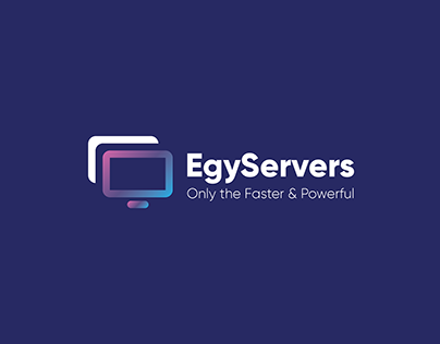 EgyServers Logo & Full identity - For Servers & RDP