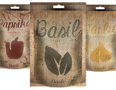 Dash Seasoning Packaging