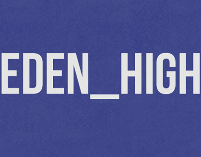 Eden Highschool Branding