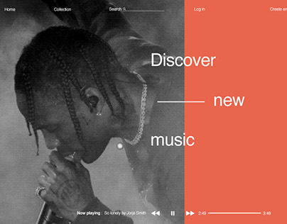 Soundcloud Website Redesign