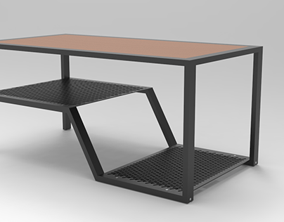 Flat pack coffee table design