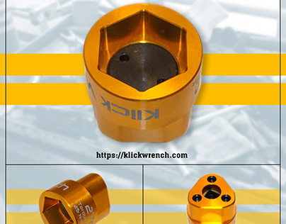Klick Wrench Socket 27mm Yellow 25Nm