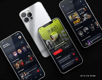 Wynk's Music Redesign | App UI UX Design