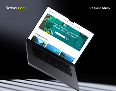 Travel Ease Website - UX&UI Case Study