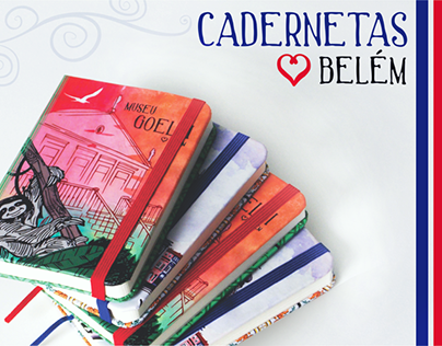 Cadernetas "Amo Belém"