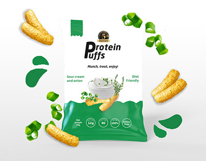 Product Packaging: 5 Doctors Protein puffs