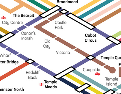 Bristol Mass-transit Map