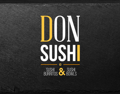 Brand design Don Sushi | Sushi Burrito