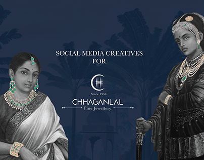 Social Media Creatives for Chhaganlal Fine Jewellery