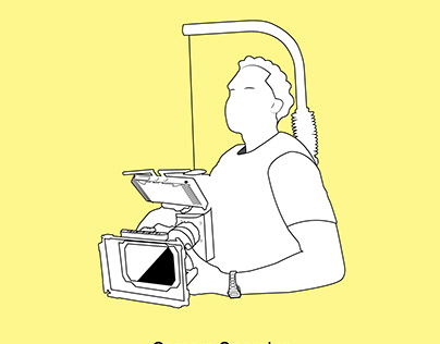 Camera Operator Illustration