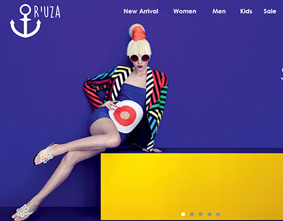 R'UZA Online Store Web Design
