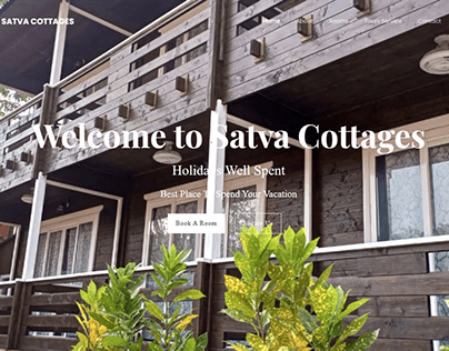 Satva Cottages: Website Development