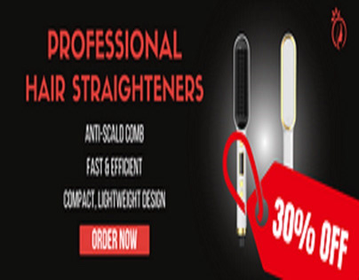 professional hair straightener brush