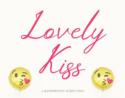 Lovely Kiss font