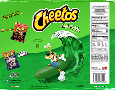 Packaging Design- Cheetos and Cereal