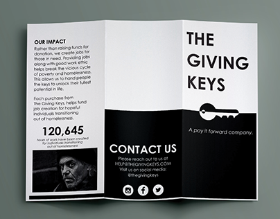 The Giving Keys - B/W Brochure