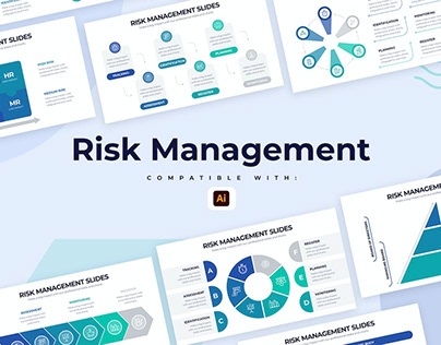 Business Risk Management Illustrator Infographics