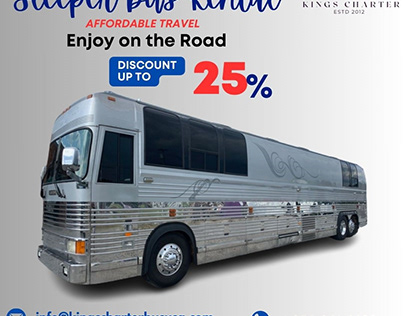 Reserve Sleeper Bus Rental | Kings Charter Bus USA