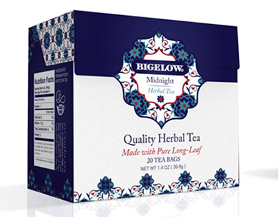 Bigelow Tea Packaging Design