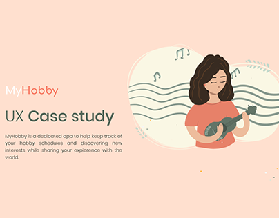 MyHobby UX case study