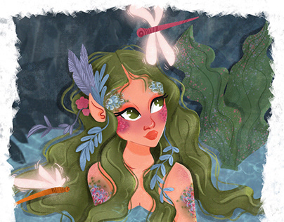 Mermaid character design