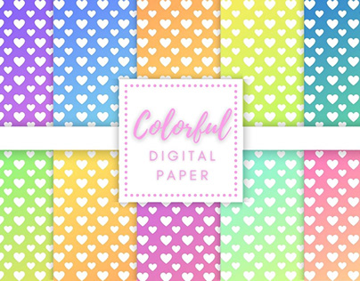 Colorful Digital Paper