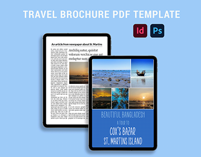 Travel Brochure PDF Template