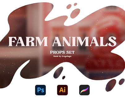 Project thumbnail - Farm animals set