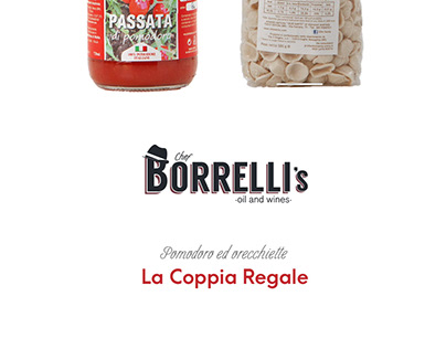 Logo & Social Media contents for Borrelli's