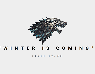 House Stark Minimal Landing Page