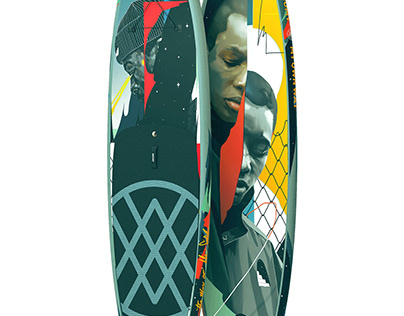 ANOMY SURFBOARD AND CLOTHES DESIGNS.