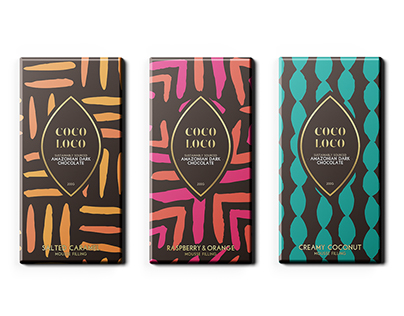 Cocoloco Chocolate Packaging
