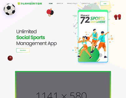 Playdiator - Social Sports Management Product