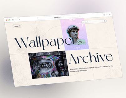 Landing Page Progressive loading - Wallpaper Archive