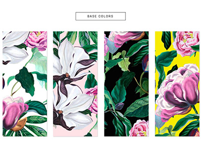 Mape, Bold floral Pattern & Motifs!