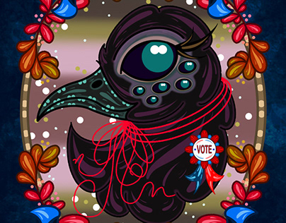 vote with a crow