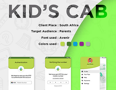 Kid's Cab App