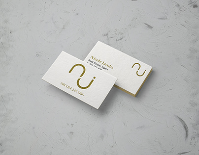Logo and Embossed Business Card