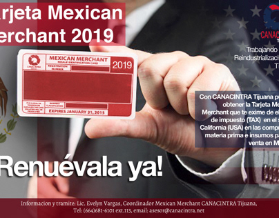 Flyer Mexican Merchant
