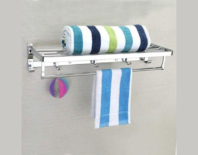 Stainless Steel Towel Rack for Bathroom | Plantex