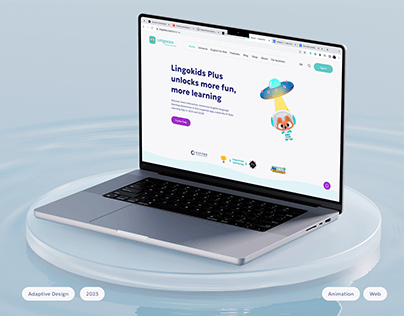 Project thumbnail - Redesign for LINGOKIDS | UX/UI | Responsive