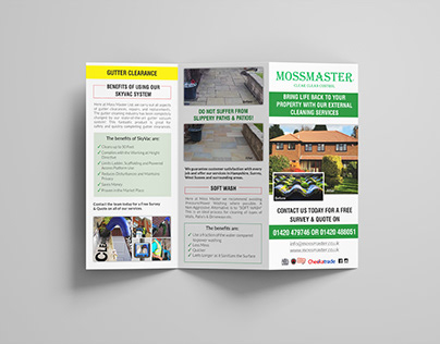 Moss Master Ltd | DL Leaflet