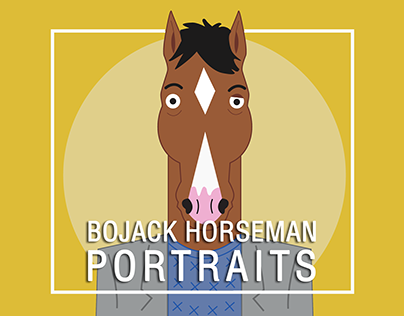 BoJack Horseman Portraits