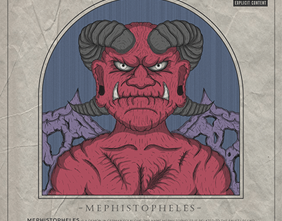Mephistopheles illustration on cover