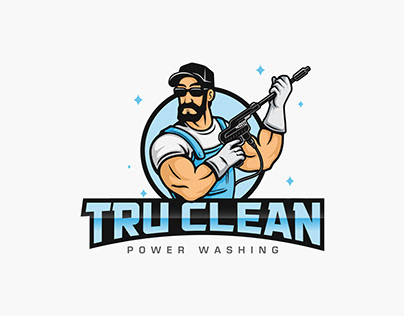 TRU Clean Power Washing Logo