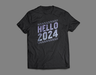 New Year Custom T-Shirt, Mug Design Template