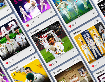 Social Media - Cricket Sports - Test Cricket - Posts
