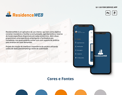 Ui / Ux Design - ResidenceWeb